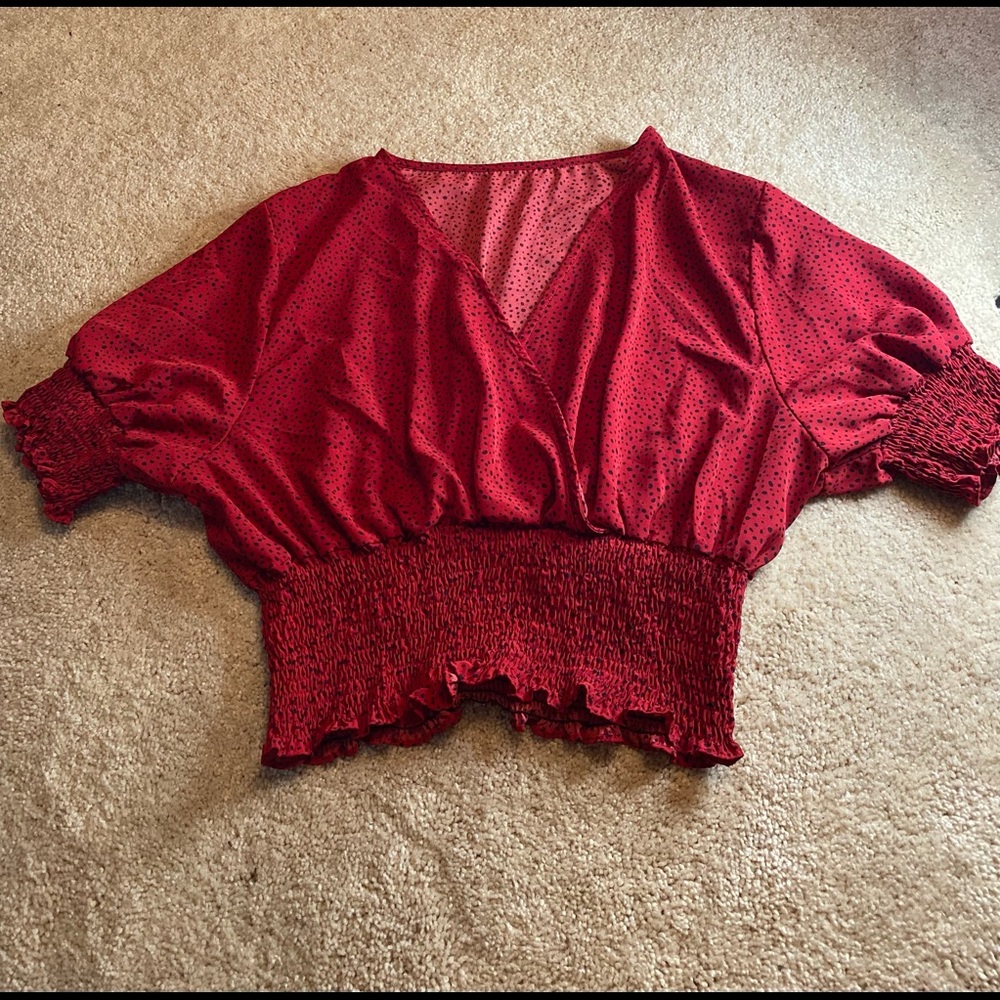 SHEIN red top